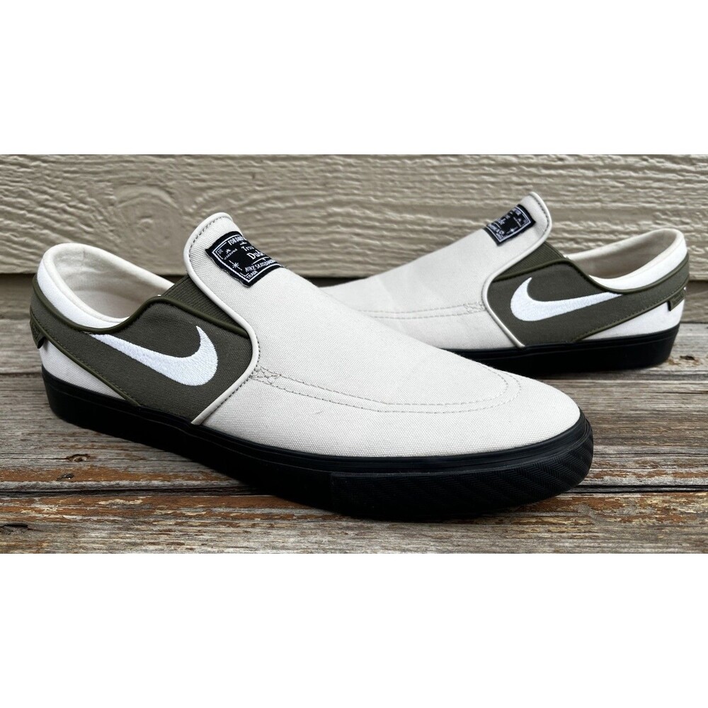 Nike SB Zoom Stefan Janoski Men’s 12 Custom Slip On Skate Shoes Trout Dude